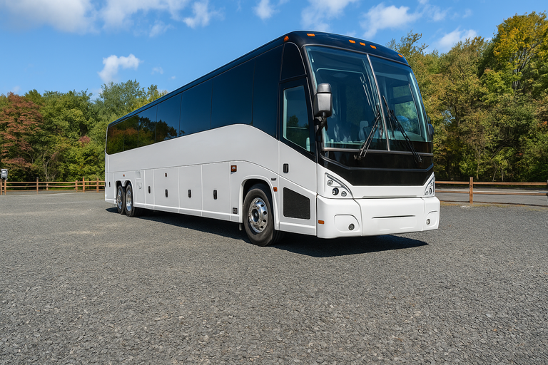 San Marcos Coach Bus Service 56 Passenger Coach Bus