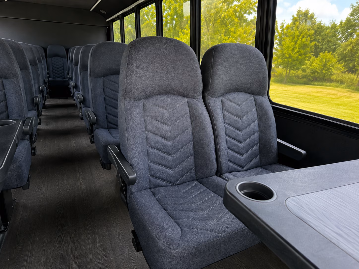 airport transfer buses for san marcos wedding guests flying into san or sna