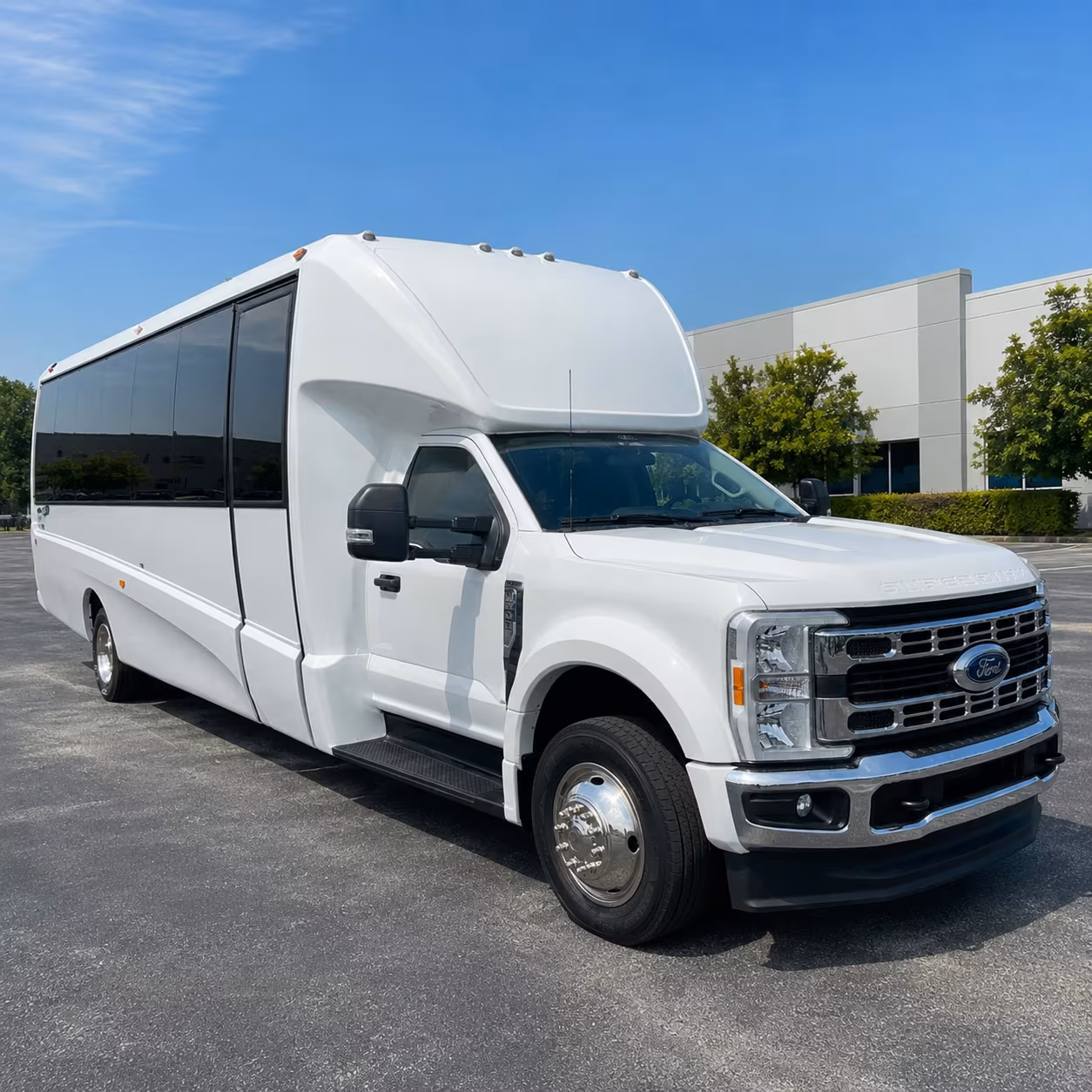 employee shuttle buses for san marcos tech parks and office campuses