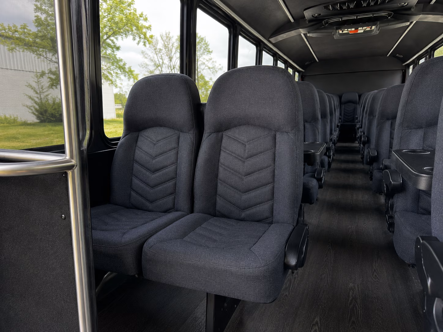 san marcos 15 passenger minibus inside