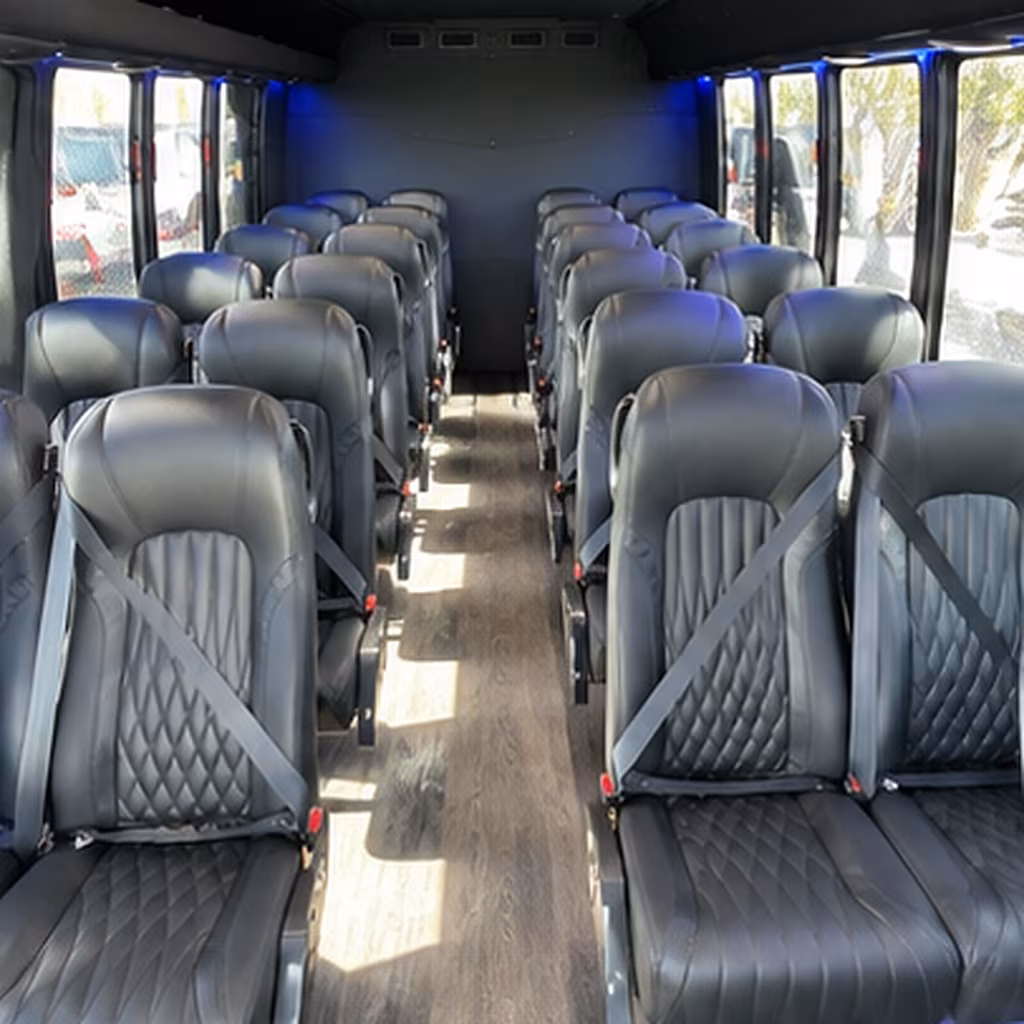 san marcos 30 passenger minibus interior