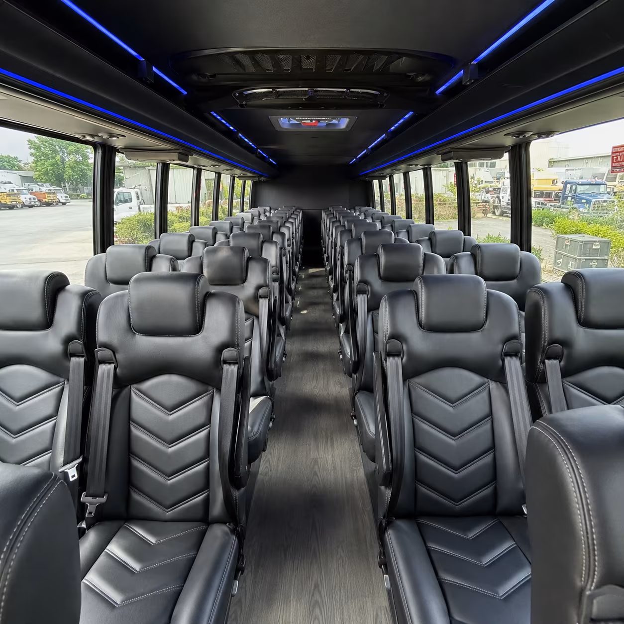 san marcos 35 passenger minibus interior