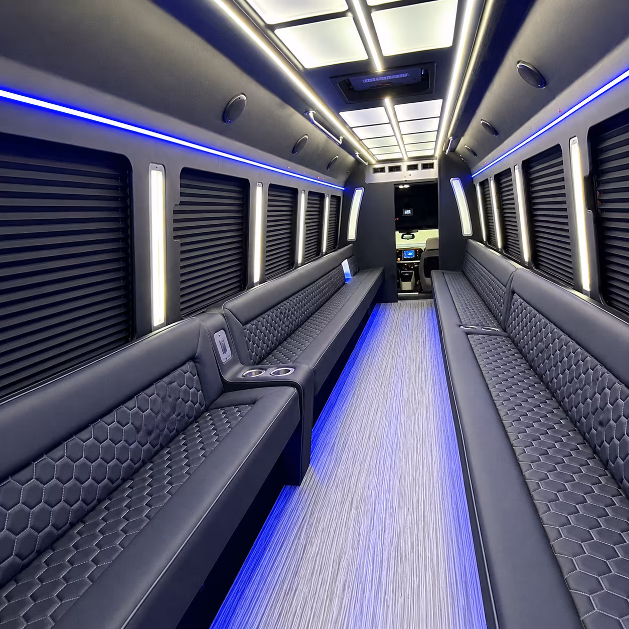 san marcos party bus inside