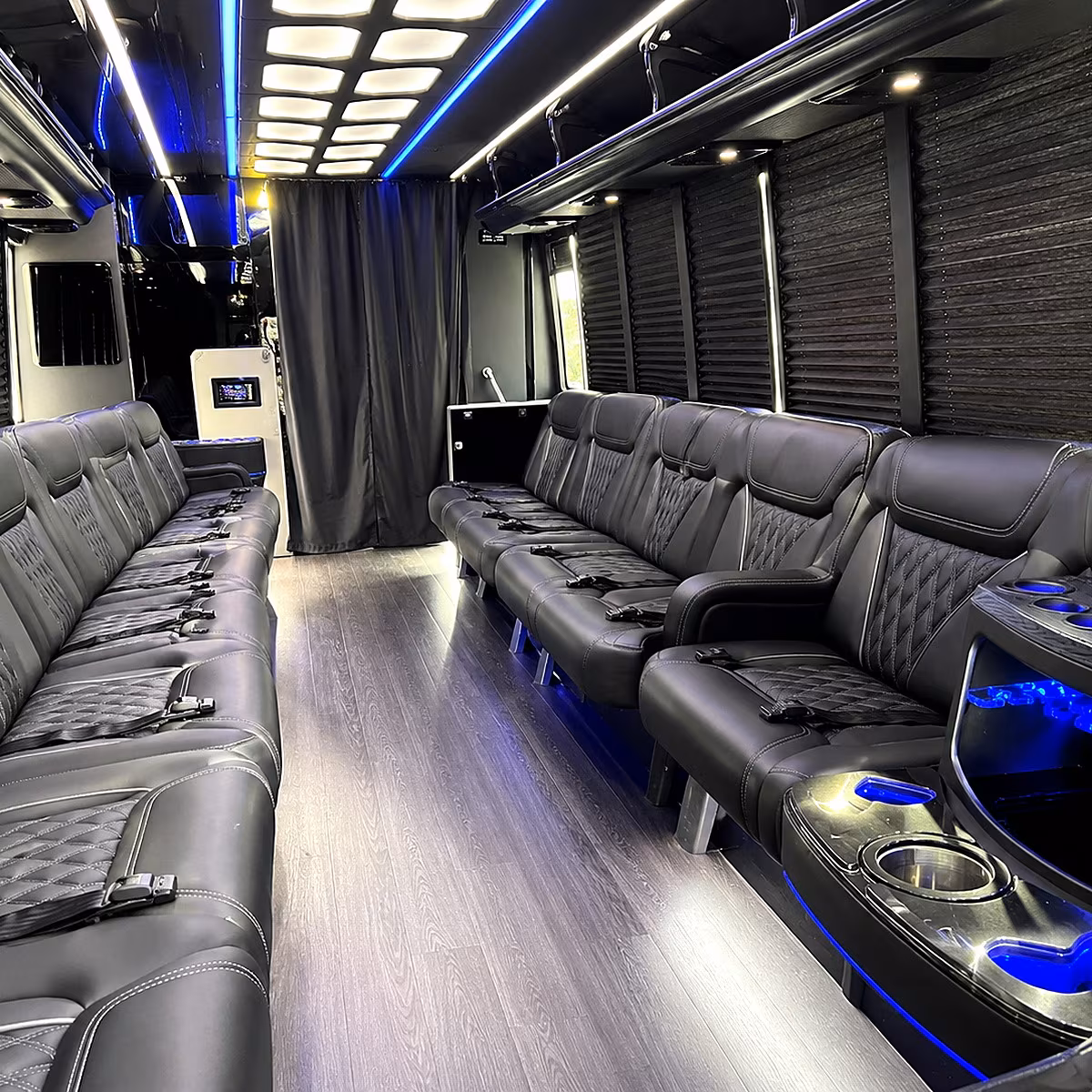 san marcos party bus rentals inside